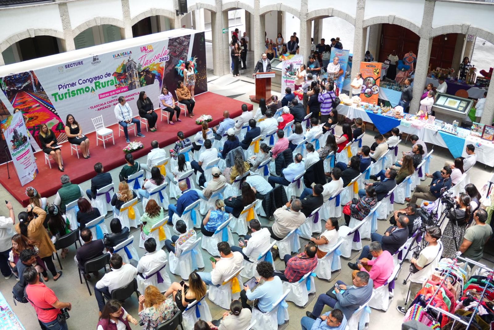 Se realiza en el Patio Vitral, 1er Congreso de Turismo Rural